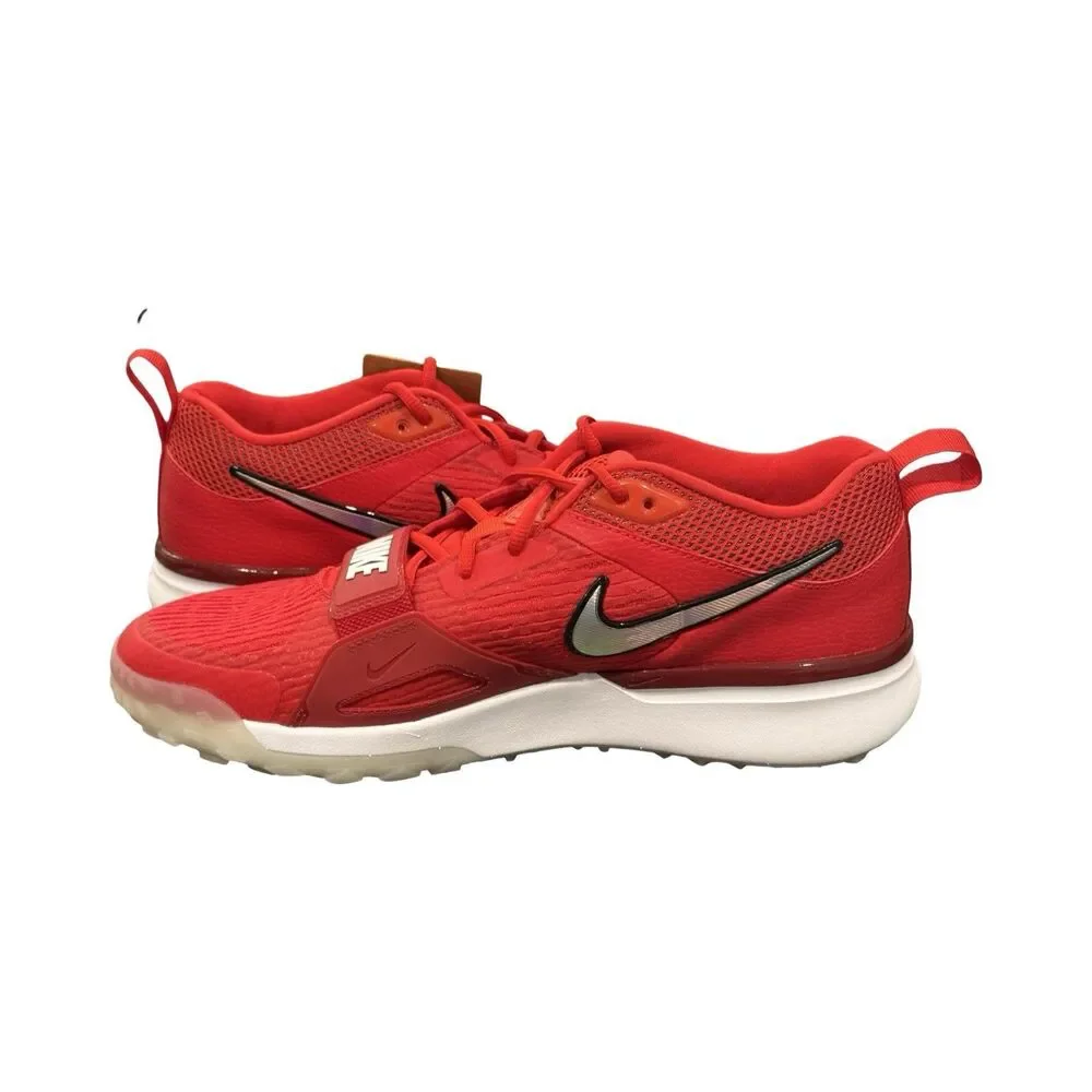 Size 10.5 Nike Air Zoom Diamond Elite Turf Red Mens Baseball Shoes DZ0503-600
